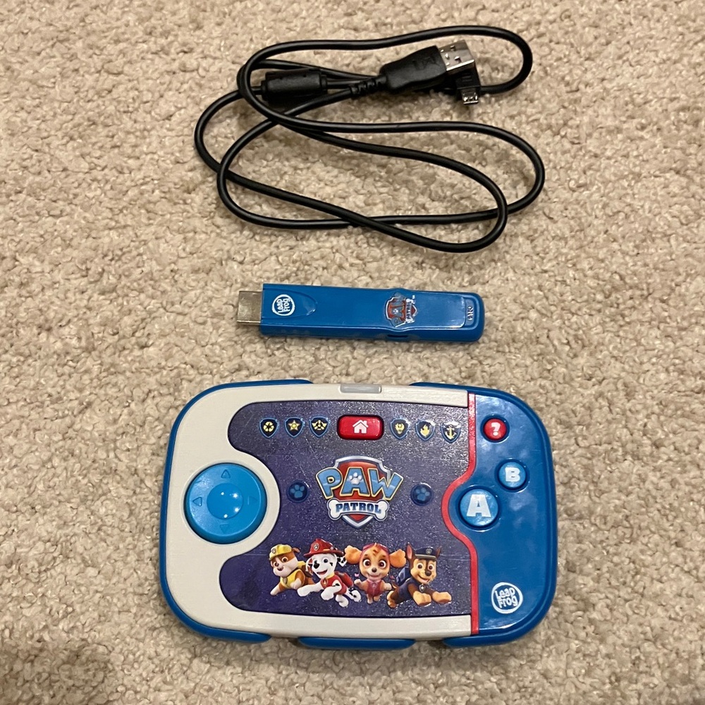 Leap Frog Paw Patrol Game Console